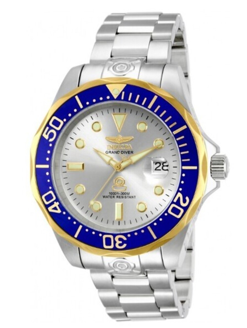 Invicta Grand Diver Deep Garrison Automatic Men's Watch - 47mm. Steel (13789)